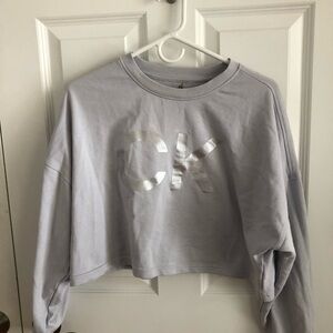 Calvin Klein Performance Heather Gray Top